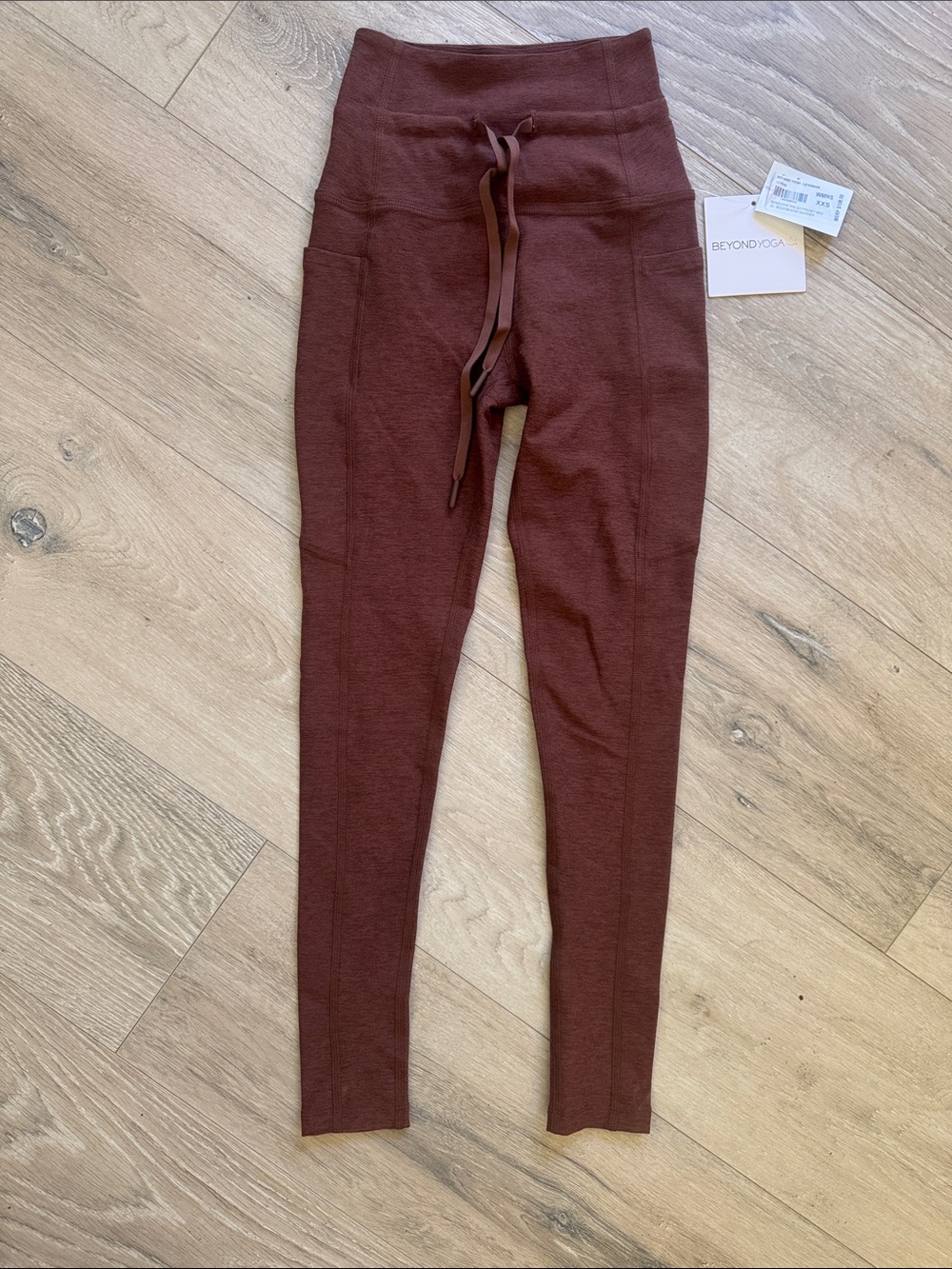 Beyond Yoga High-Waist Leggings with Drawstring